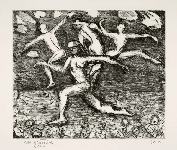 Martine Martine, Coureur rêvant, 2000