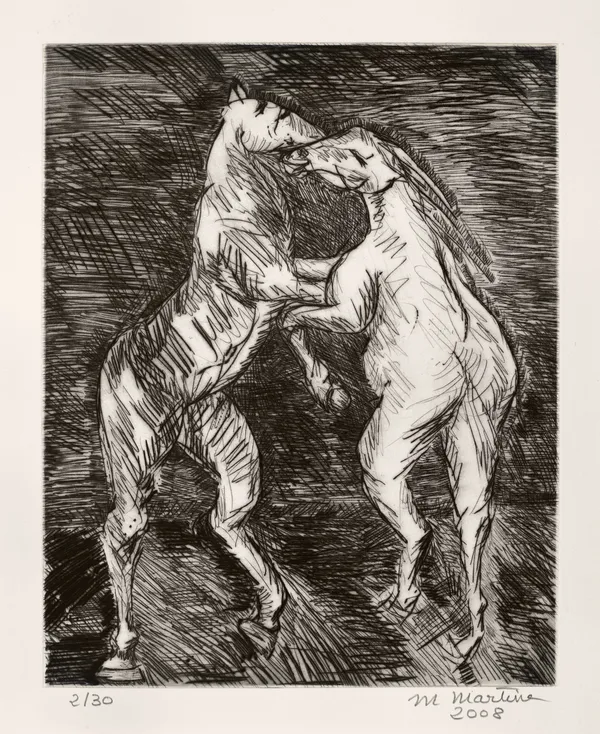 Martine Martine, Fiançailles de chevaux, 2008