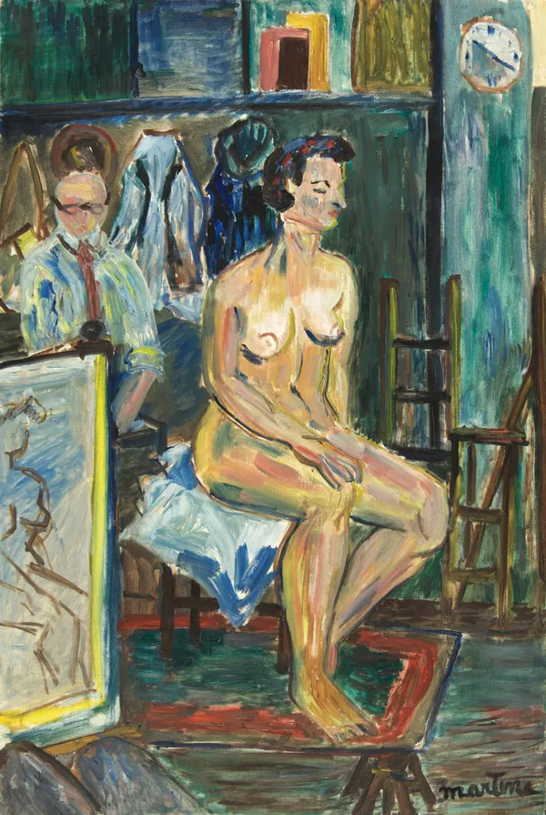 Martine Martine, L'Homme et le modèle, 1959