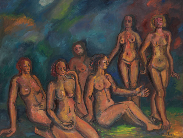 Martine Martine, Le Bain, 1984