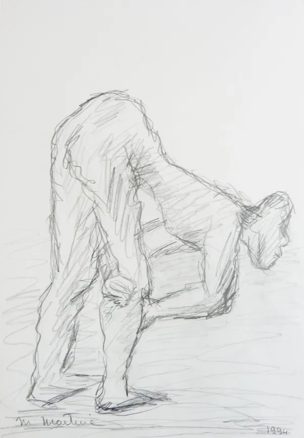 Martine Martine, Croquis du félin II, 1994