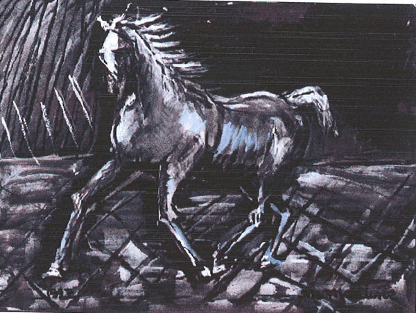 Martine Martine, Petit Cheval trottant, 1997