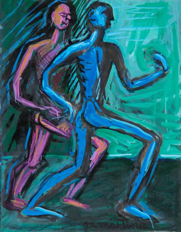 Martine Martine, Les Coureurs bleus et roses, 1993