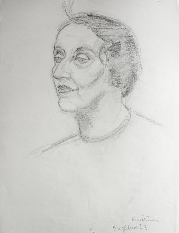 Martine Martine, Buste de femme IV, 1952