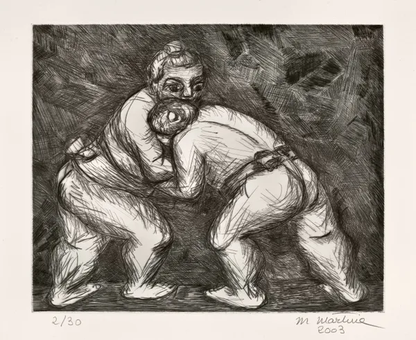 Martine Martine, Combat de sumos III, 2003