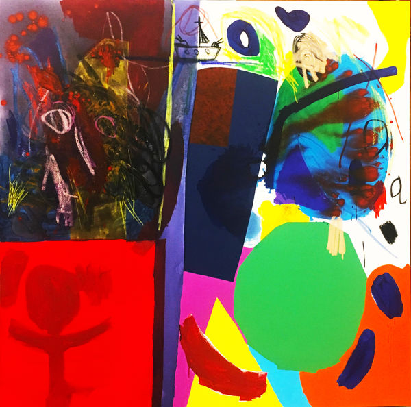 Jannis Varelas, Red Green and Blue, 2017