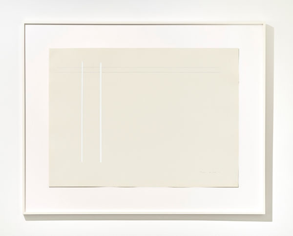 Anne Truitt 26 July '73, 1973 acrylic and graphite on paper 55.9 x 76.2 cm 22 x 30 in framed: 77 x 97.5 x 3 cm
