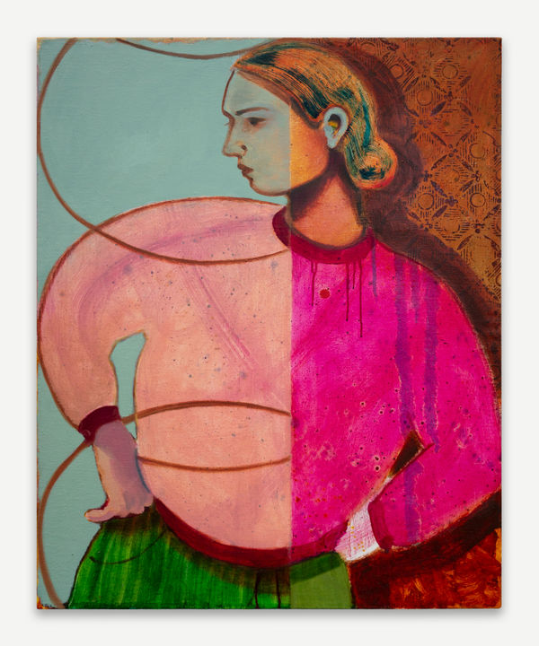 Amelie Mancini, Pink Sweater, 2025