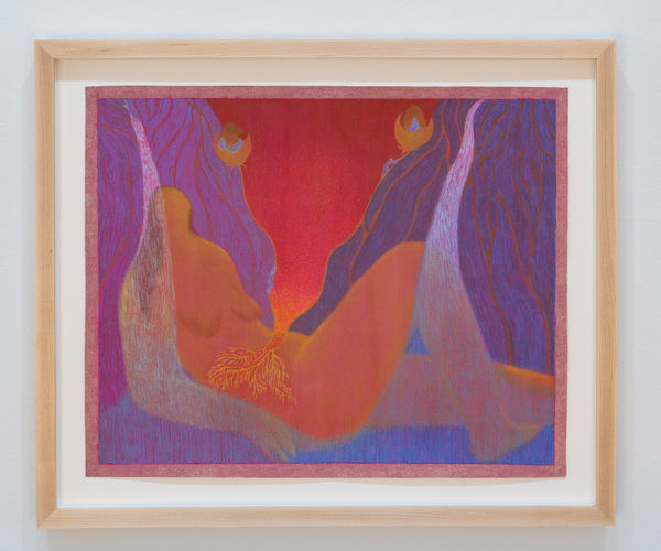 Lydia Baker, Self-portrait in water, 2024