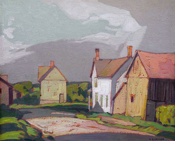 Alfred Joseph Casson, Village of Caledon East, 1930