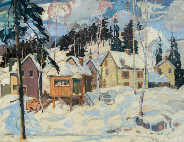 Graham Norwell, Gatineau Village, Winter, 1924