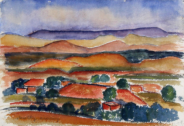 Dorothy Morang, Untitled (Landscape), 1944