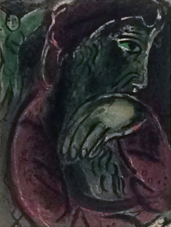 Marc Chagall, Job désespéré, 1960