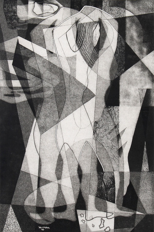 J. Jay McVicker, Nude Contemplating a River, 1949