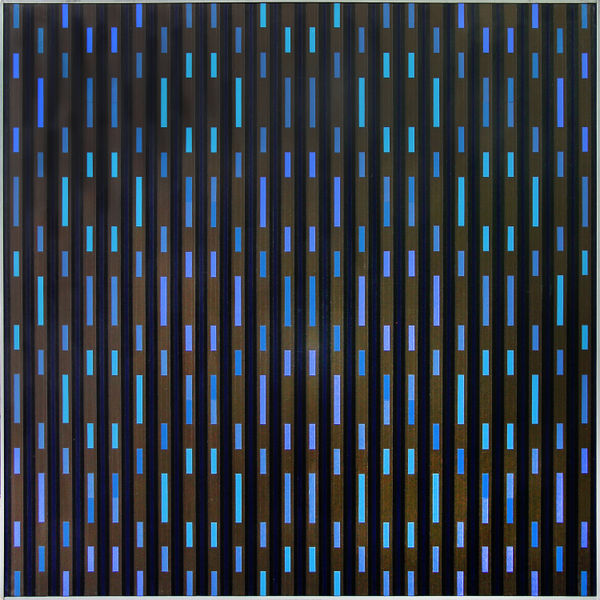 J. Jay McVicker, Blue/Violet Foci, 1969