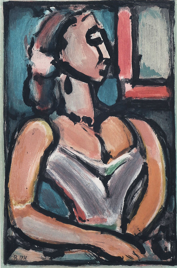 Georges Rouault, Femme Fière , 1938