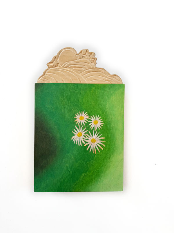 Nadia Yaron, Flowers in a Sea of Green