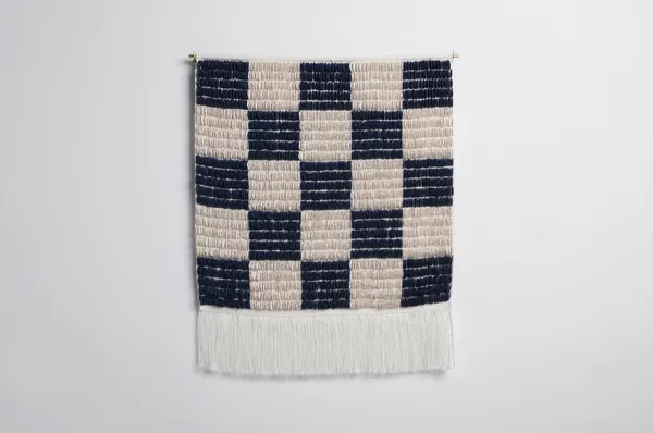 Amy Hamley, Porcelain Weaving Checker, 2025