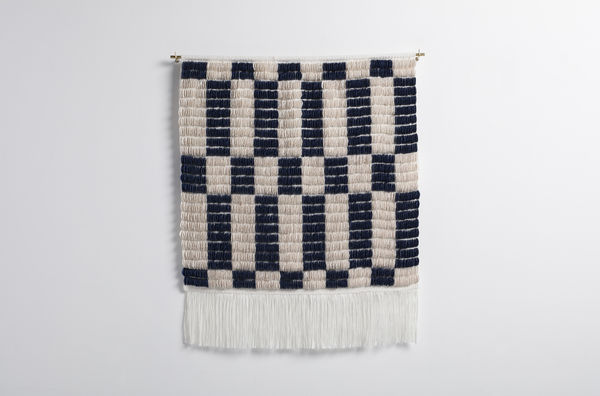 Amy Hamley, Porcelain Weaving Tile, 2025