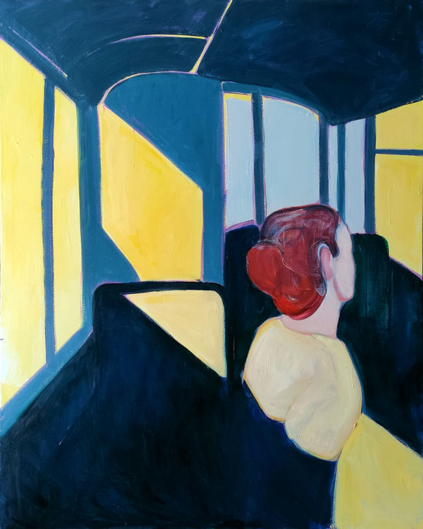Maria Kostareva, In a Tram