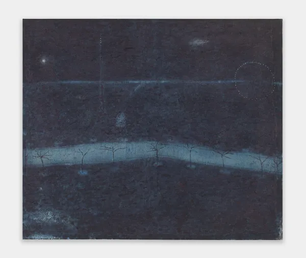 Eiko Groeschl, "OLD WAY TO THE STUDIO" (2), 2023