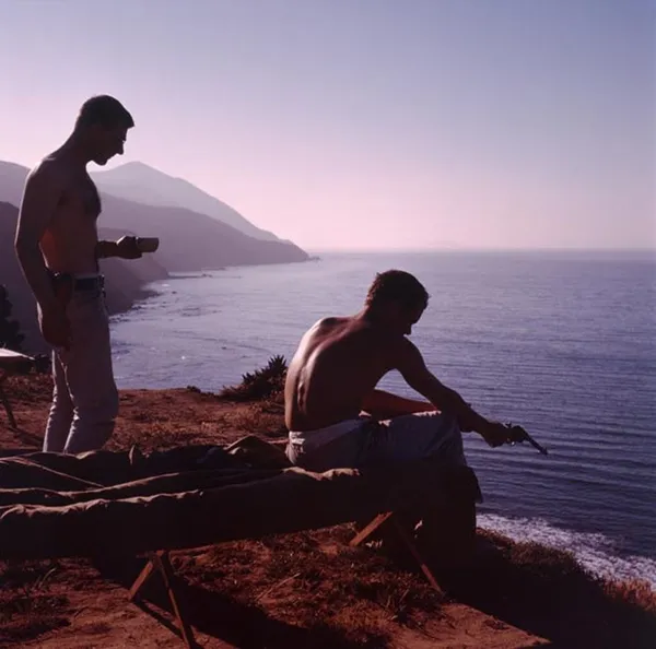 Hunter S. Thompson, Fishing with Guns, c. 1960s