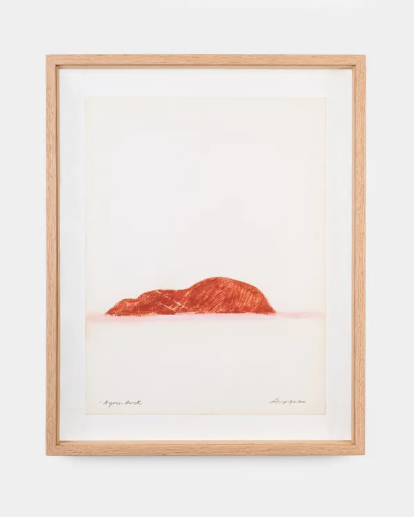 Ezio Gribaudo, Ayers Rock, Australia 02, 1984