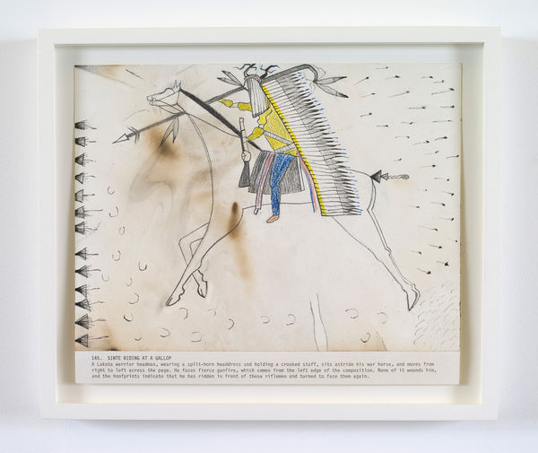 Robert Buck, Untitled ("Plains Indian Drawings 1865-1935: Pages from a Visual History" Ed. by Janet Catherine Berlo), 2012