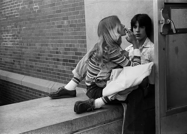 Joseph Szabo, Anthony and Terry, Lunch Break, 1977