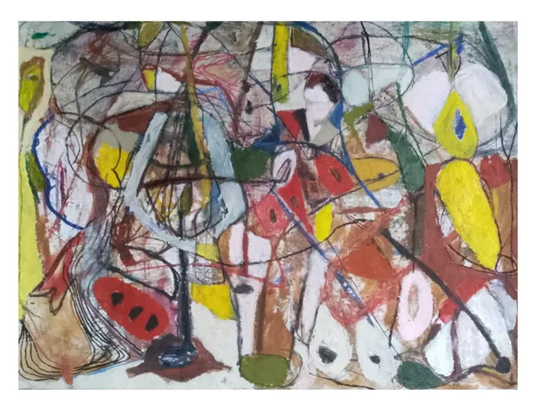 Lu Ferreira, Sem título (Série: Pinturas de afirmação), 2024