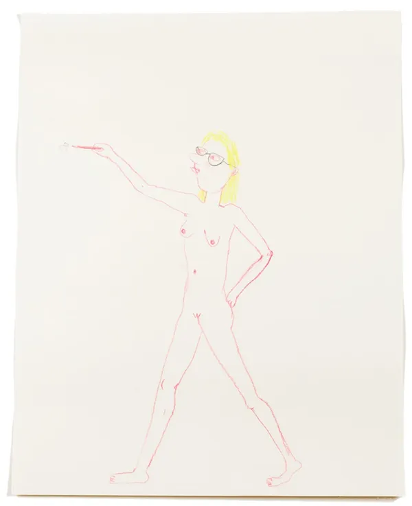 Aurel Schmidt, Self Portrait 20, 2013