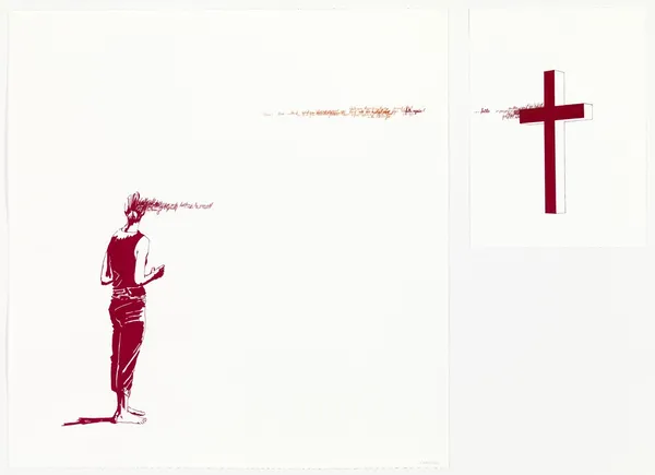 Brigitte Waldach, Falls II (diptych), 2009