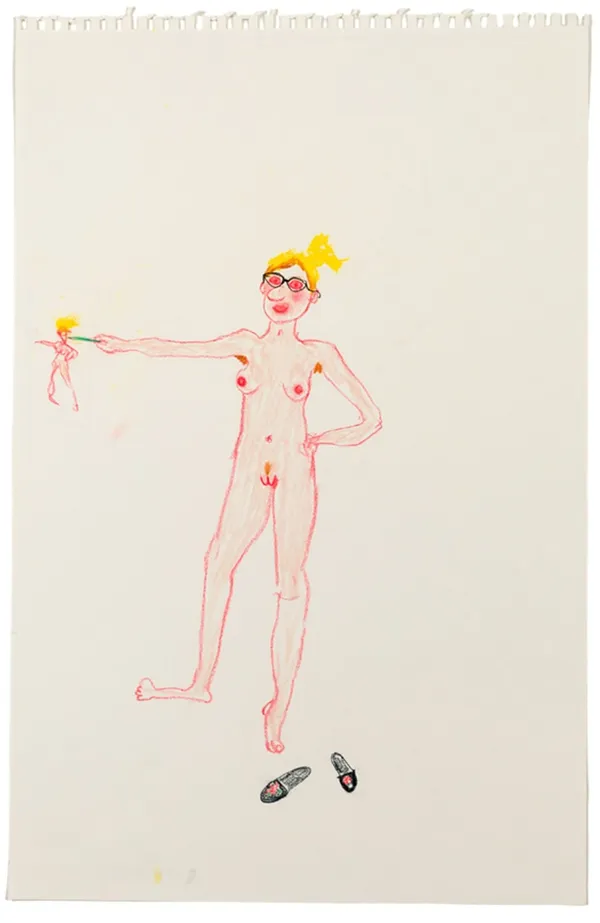 Aurel Schmidt, Self Portrait 10, 2013