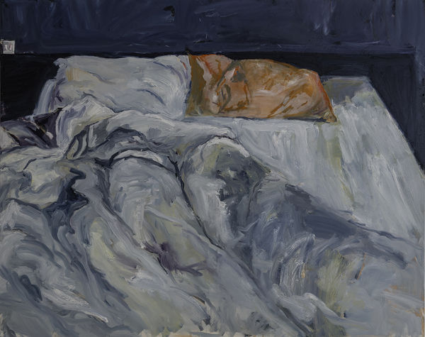 Sanae Arraqas N°8, 2025 Huile sur toile / Oil on canvas 160 x 200 cm