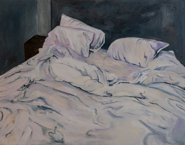 Sanae Arraqas N°3, 2025 Huile sur toile / Oil on canvas 200 x 250 cm