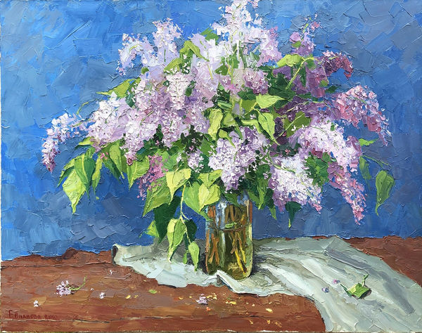 Elena Vilkova, Bowl of Lilac