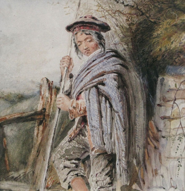 John Frederick Tayler PRWS, The Highlander