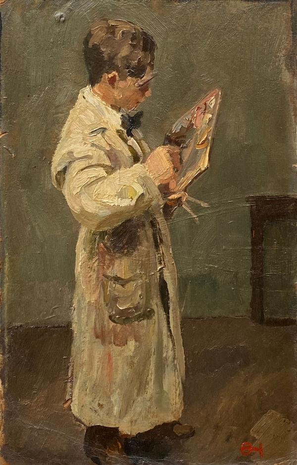 Aage Rasmussen Øbro, The Young Artist