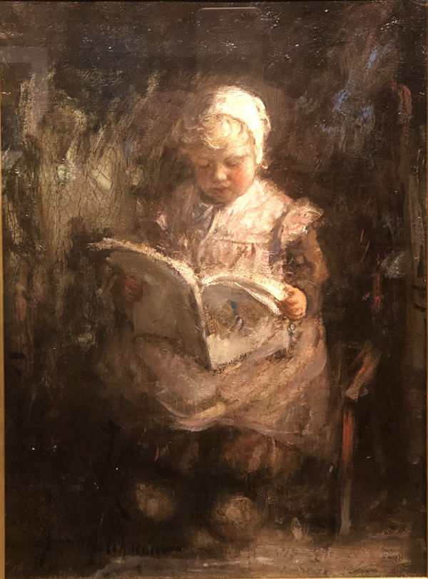 Robert Gemmell Hutchison RSA RSW RBA ROI, Storytime