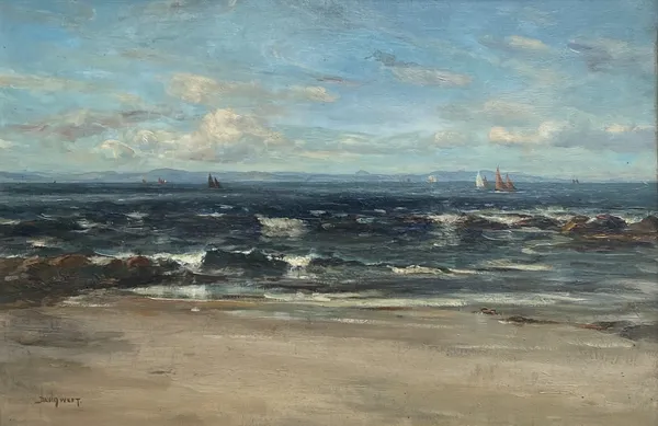 David West RSW, West Beach Lossiemouth