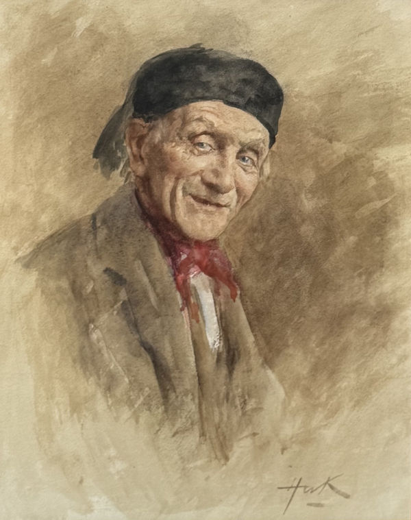 Henry Wright Kerr RSA RSW, The Dominie