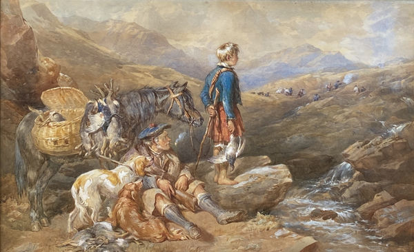 John Frederick Tayler PRWS, On the Hill