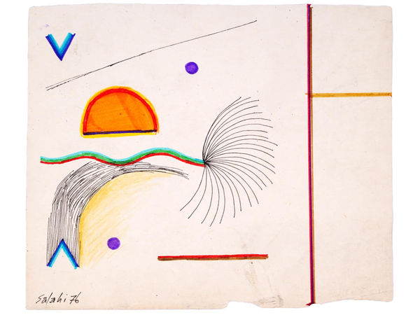 Ibrahim Salahi - Untitled, 1976