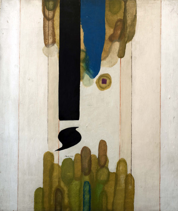 Rafa Nasiri - Calligraphical Composition, 1974