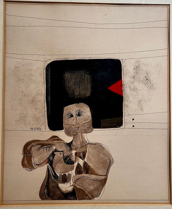 Dia al-Azzawi - Untitled , 1973