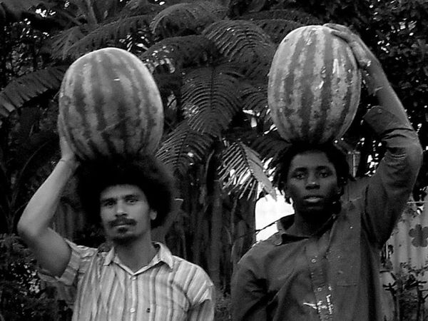 Untitled [Double Watermelon]