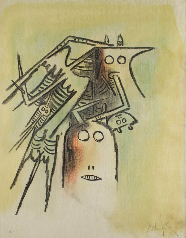 Wilfredo Lam, Pleni luna, 1974