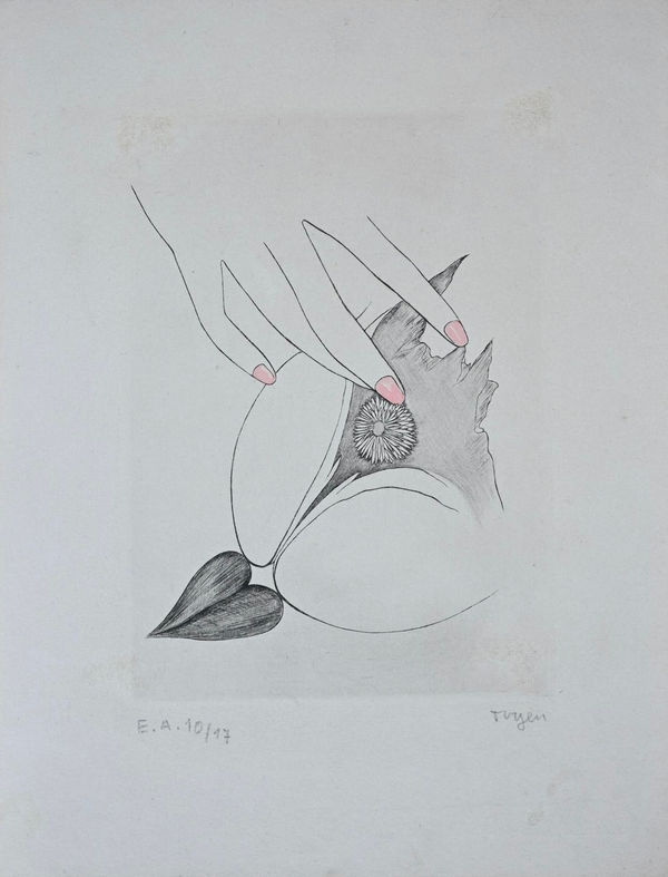 Toyen, Débris de rêves & Le Puits dans la tour, 1967