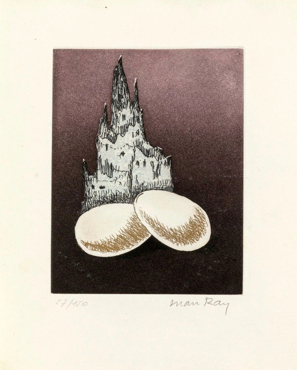 MAN RAY, Electro Magie : Une Cathédrale, 1969