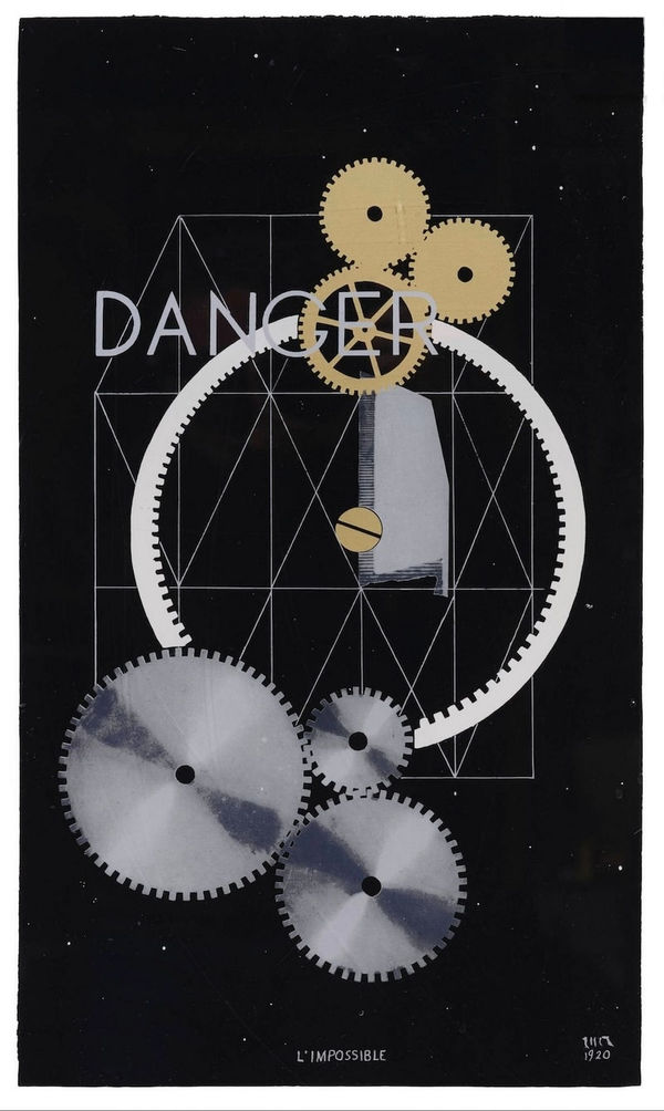 MAN RAY, Dancer-Danger, l'impossible, 1920 (1969)